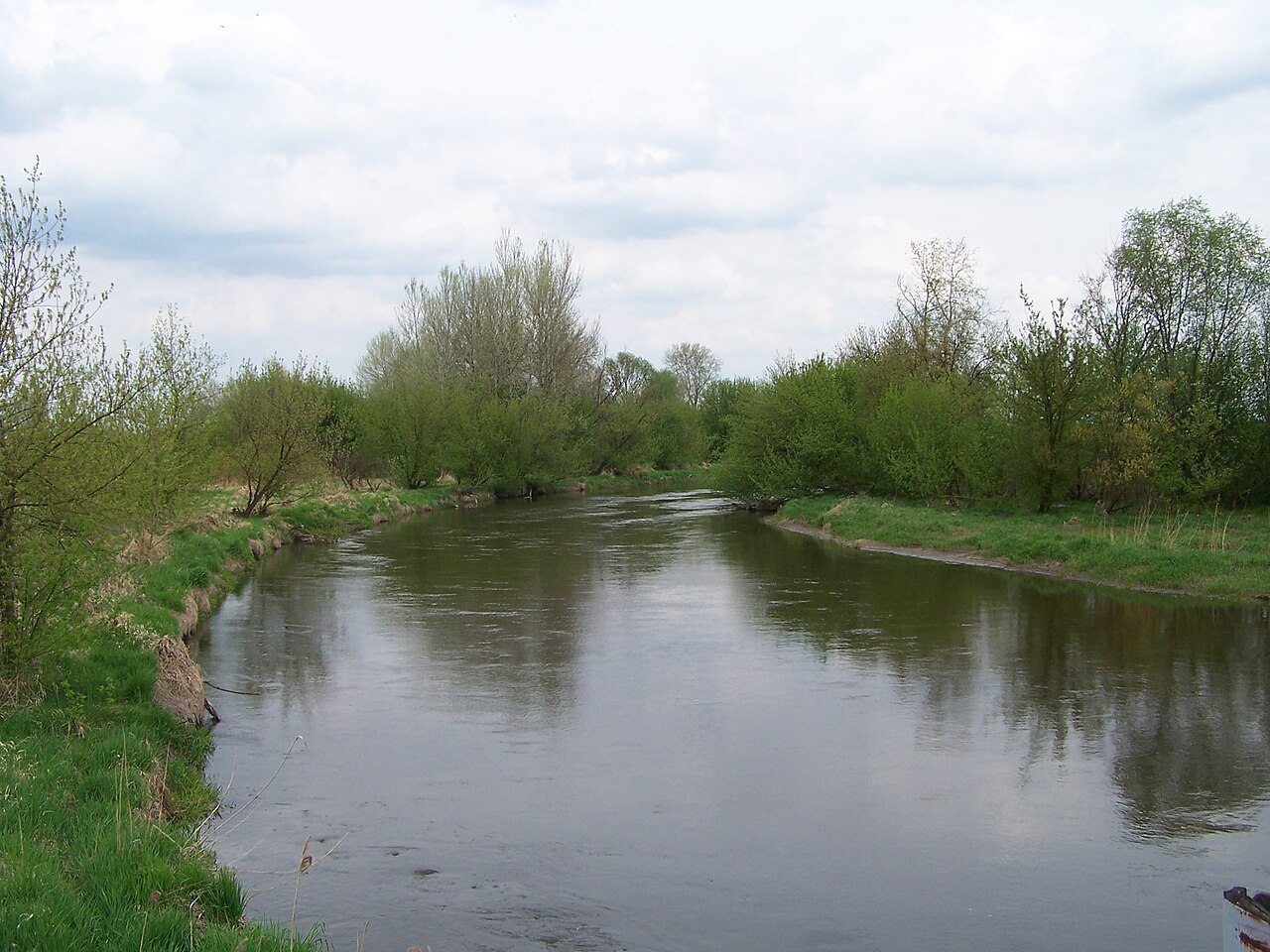 Miejsce startu spływu kajakowego - Czarkowy